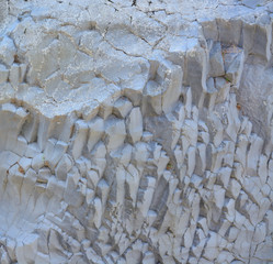 Texture of  basalt rock