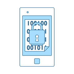 Mobile Security Icon