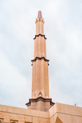 The famous Putra Mosque in Kuala Lumpur, Malaysia.
