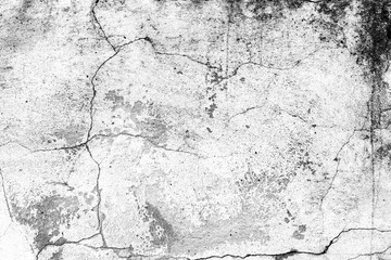 Texture of a concrete wall with cracks and scratches which can be used as a background