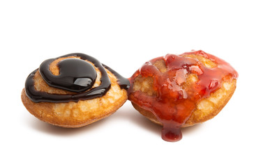 small pancakes Isolated