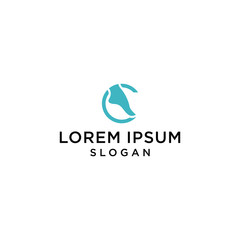 C letter logo simple premium