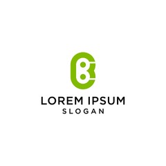 B letter logo simple premium