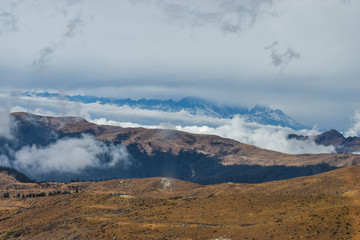 view of mountains