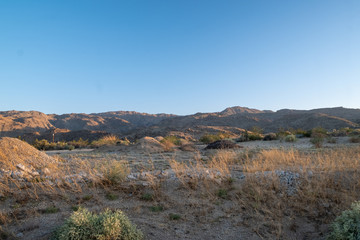 Fototapeta na wymiar valley in thee desert, california