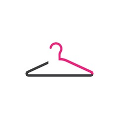 Hanger icon flat design