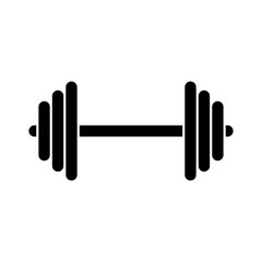 Dumbbell icon vector design templates