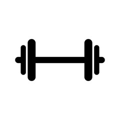 Dumbbell icon vector design templates