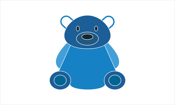 Teddy bear icon image vector image