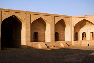 Innenhof einer Karawanserei Iran