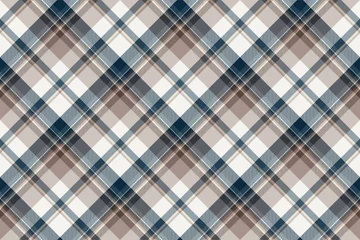 Sierkussen Tartan Schotland naadloze geruite patroon vector. Retro stof als achtergrond. Vintage check kleur vierkante geometrische textuur. © SolaruS