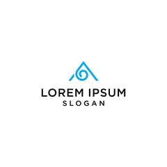 A logo creative simple premium