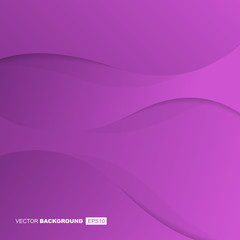 Purple Modern Fluid Background Composition with Waves and Shadows