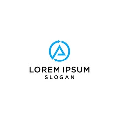 A logo creative simple premium