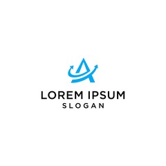 A logo creative simple premium