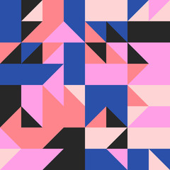 Mosaic Abstract Pattern Design
