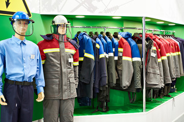 Jackets for workwear in store