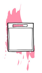 Vector sketch hand drawn illustration of kitchen utensils.