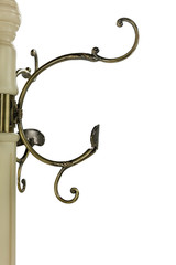 beige floor hanger on a white background