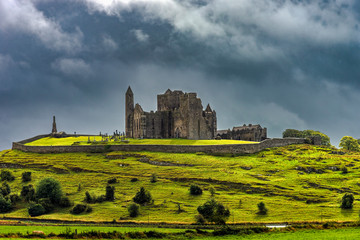 Rock of Cashel (irish Carraig Phadraig) - a complex of medieval sacred and defensive buildings in...