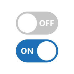 On off icon. Switch button. Vector illustration.