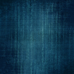 old blue canvas background texture