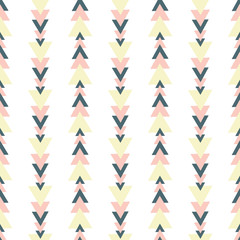 Triangular Modern Stripes Vector Seamless Pattern