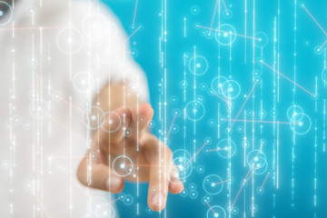 Touch screen technology. Future modern touch screen technology