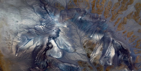 the inner light, abstract photography of the deserts of Africa from the air, aerial view of desert...