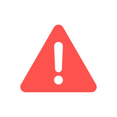 Alert sign icon. Warning and exclamation symbol. Vector illustration.