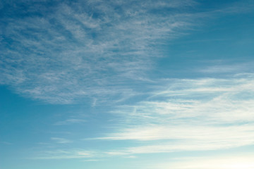 Fototapeta premium blue sky background with clouds