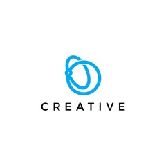 orbit logo creative premium