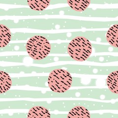 Cute Pattern with Lovely Elements