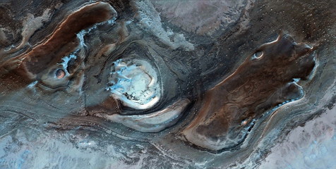the formation of the universe,  abstract photography of the deserts of Africa from the air, aerial...