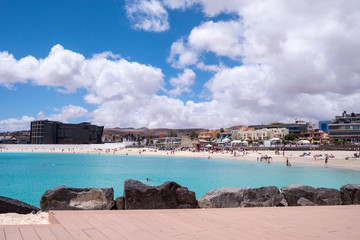 Puerto del Rosario beach Fuerteventura Canary Islands Spain