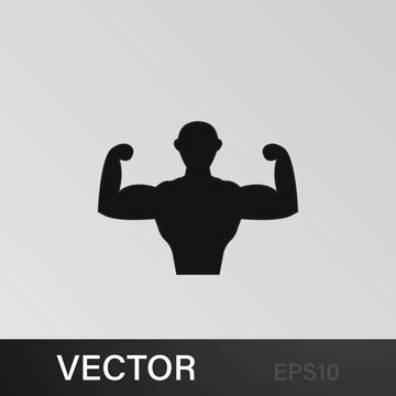 hardened person icon. Element of sport icon for mobile concept and web apps. Isolated hardened person icon can be used for web and mobile. Premium icon