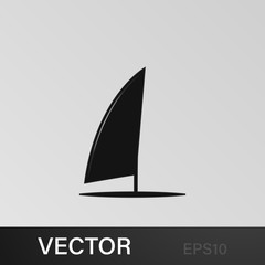 sail surfer icon. Element of sport icon for mobile concept and web apps. Isolated sail surfer icon can be used for web and mobile. Premium icon