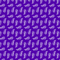 Seamless wallpaper pattern. fabric texture, background floral vector