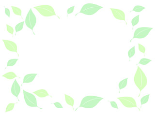 葉っぱのフレーム