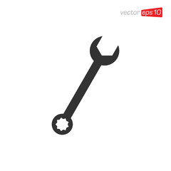 Tool Wrench Icon Design Vector Template
