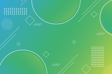 Gradient geometric shape background