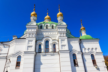Refectory church of Kiev Pechersk Lavra (Kiev Monastery of the Caves) in Ukraine