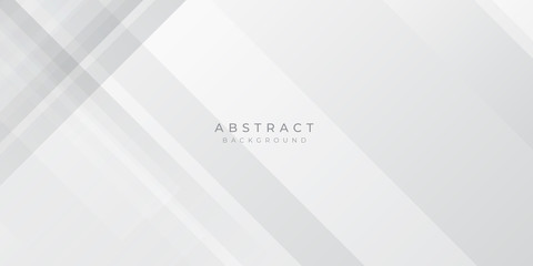 Fototapeta premium Modern Grey Silver White Line Abstract Background for Presentation Design Template. Suit for corporate, business, wedding, and beauty contest.