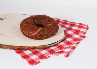 Turkish bagel (simit) 