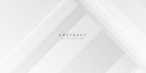 Modern Grey Silver White Line Abstract Background for Presentation Design Template. Suit for corporate, business, wedding, and beauty contest.