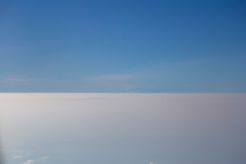 Beautiful blue sky with cloud.