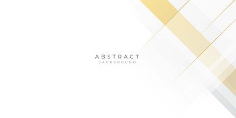 Modern Gold Yellow White Line Abstract Background for Presentation Design Template. Suit for corporate, business, wedding, and beauty contest.