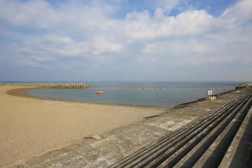 愛媛県大洲市　長浜緑地公園の風景
