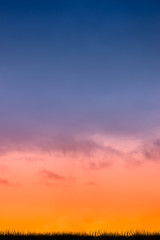 Obraz premium beautiful sunset colourful 