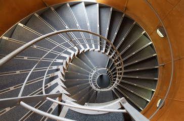 Fototapeta premium Spiral stairs